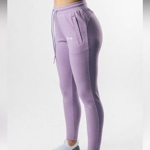 Alphalete Essential Jogger Sweatpants Lavendar Sz S‎